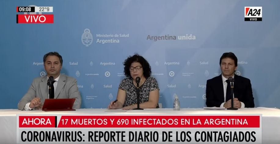 Confirmaron que llegaron 31.000 reactivos para determinar contagios de coronavirus
