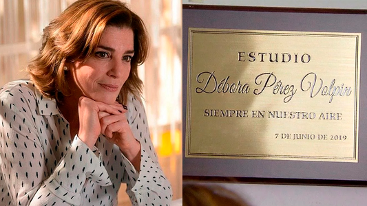 El estudio de Arriba Argentinos se llama Débora Pérez Volpin