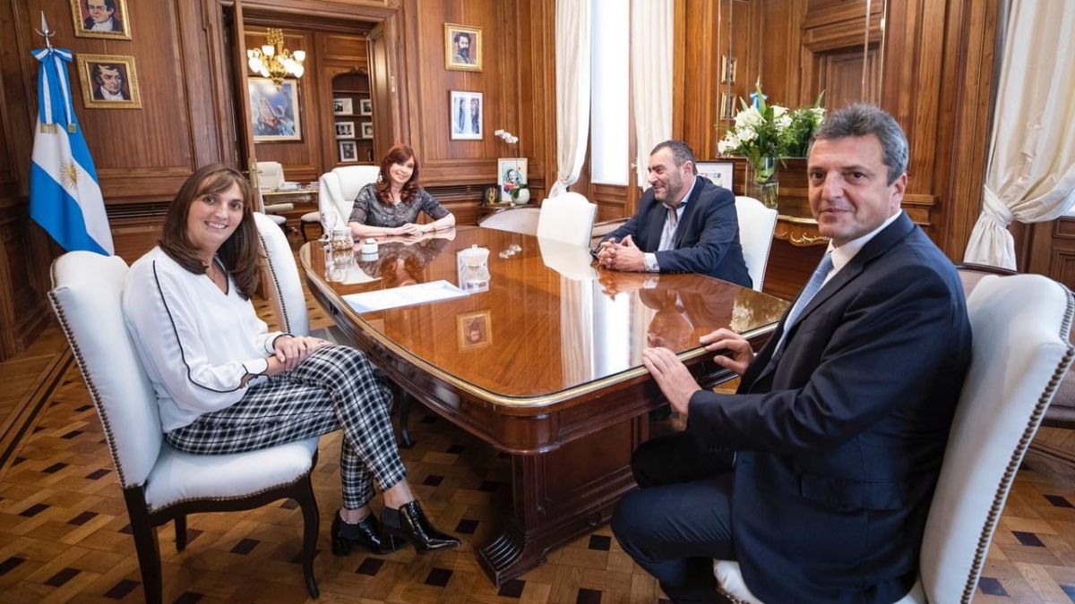 Cristina Fernández de Kirchner y Sergio Massa 