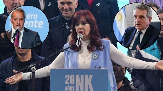 Pese a no estar en el acto de Cristina Kirchner, Daniel Scioli y Agustín Rossi ratificaron que irán a las PASO por la Presidencia