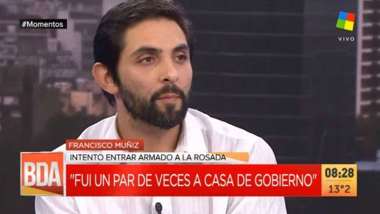 La insólita explicación del hombre que quiso entrar con un arma a la Casa Rosada