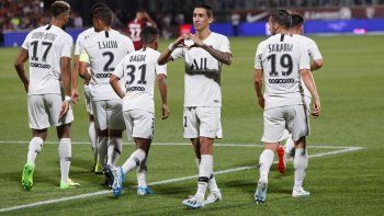 Ligue 1: Di María abrió el camino en el triunfo 2-0 de PSG ante Metz