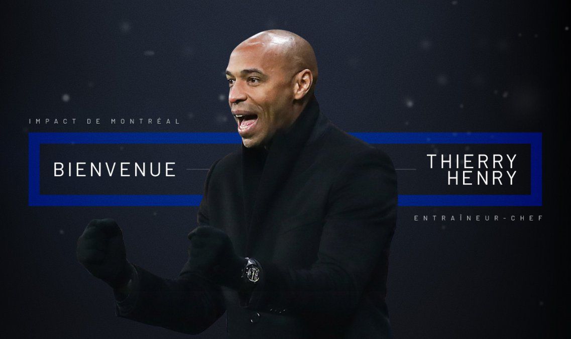 Thierry Henry es el nuevo entrenador del Montreal Impact de la MLS