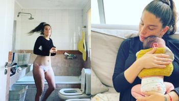 juana repetto reflexiono sobre su fisico tras el parto de belisario