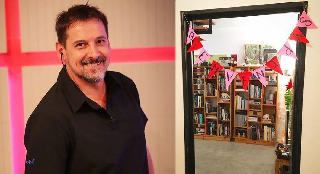 La felicidad de Sergio Verón: recibió a sus dos hijas en su casa