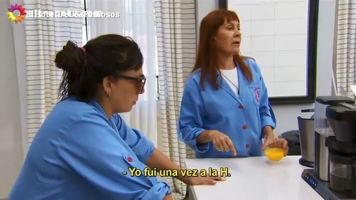 Lissa Vera y Matilda Blanco en el reality El Hotel de los Famosos (El Trece).&nbsp;