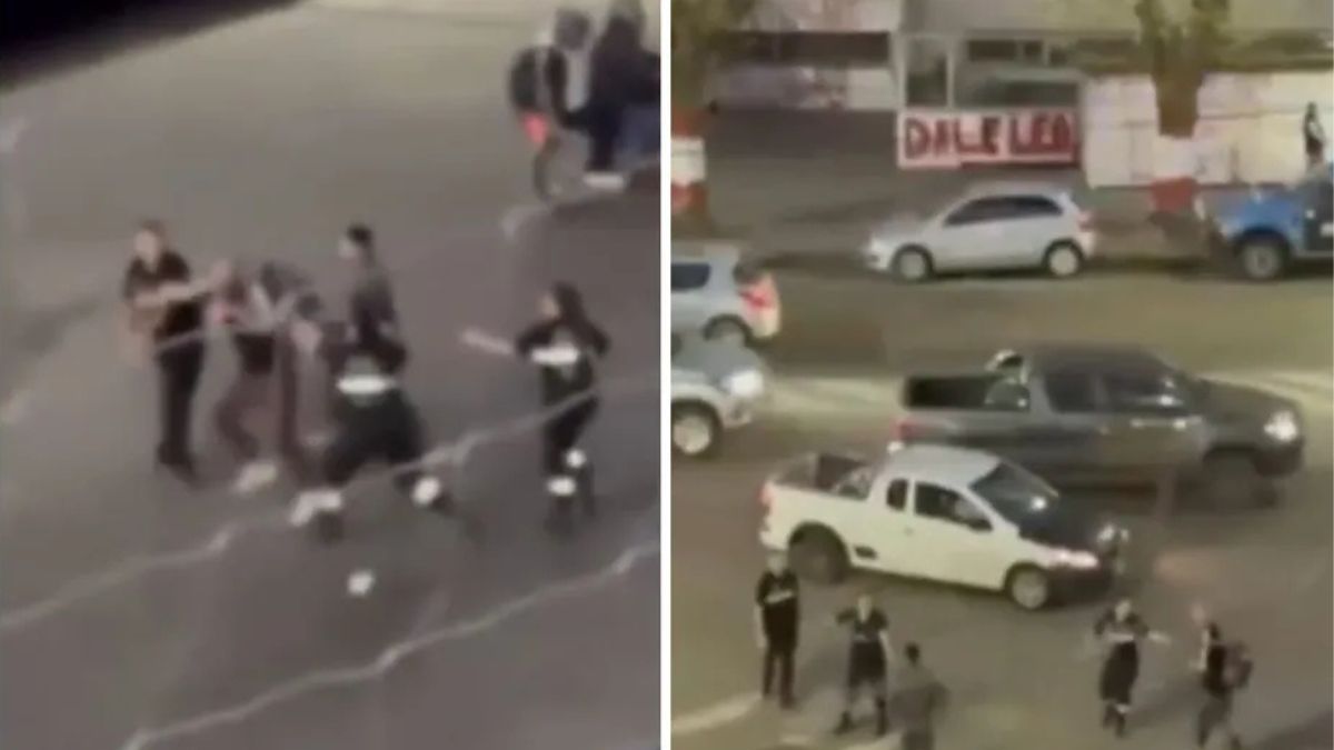 Brutal agresión en la vía pública: así fue la pelea entre trapitos y agentes municipales