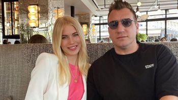 Maxi López enfrentó los rumores de crisis con su mujer, Daniela Christiansson