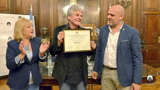 Raúl Rizzo, declarado personalidad destacada de la cultura: Es una gratificación y premio que te da la vida