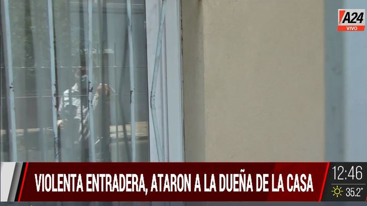 Villa Sarmiento: violenta entradera