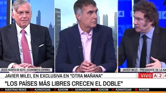 Milei presentó a sus candidatos en CABA y Provincia en A24, y le respondió a Macri: Que traiga la factura