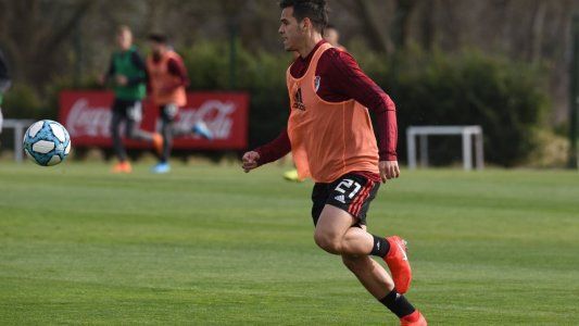 Una baja para River: Cristian Ferreira sufrió un esguince de rodilla y estaría dos semanas inactivo