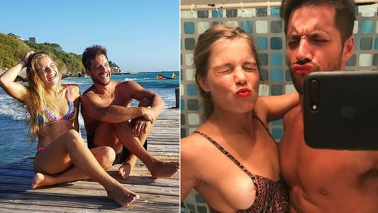 Francisco Delgado respondió a las críticas de la foto en el baño con su novia: Acá hay dos personas que se ríen