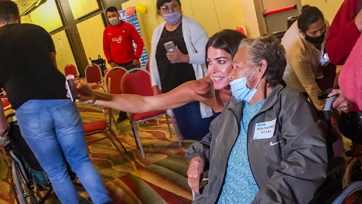 Pamela David sumó su granito de arena en evento humanitario de CILSA