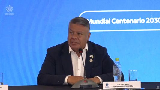 Imposible: Chiqui Tapia explicó por qué Sudamérica solo albergará los partidos inaugurales del Mundial 2030