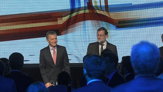 Primer encuentro: Macri dijo que España es un ejemplo muy bueno y Rajoy elogió el magnífico trabajo económico