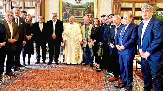 El papa Francisco recibió a la CGT y le hizo un especial pedido para la Argentina