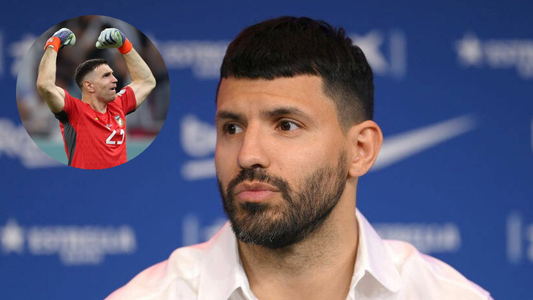 El Kun Agüero reveló la primera impresión que dio el Dibu Martínez al plantel: Nosotros decíamos...
