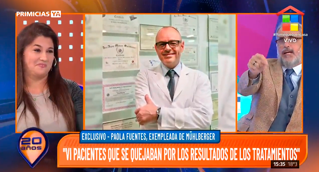 Mühlberger se escondía cuando llegaba Moria, aseguró una ex empleada del doctor