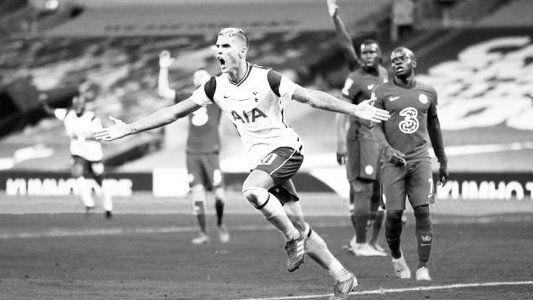 Copa de la Liga: Lamela posibilitó el triunfo de Tottenham ante Chelsea y el pase a cuartos de final