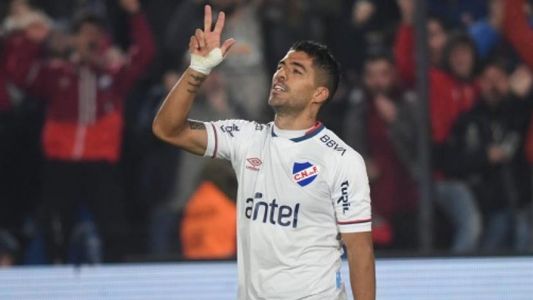 El primer gol de Luis Suárez en su vuelta a Nacional