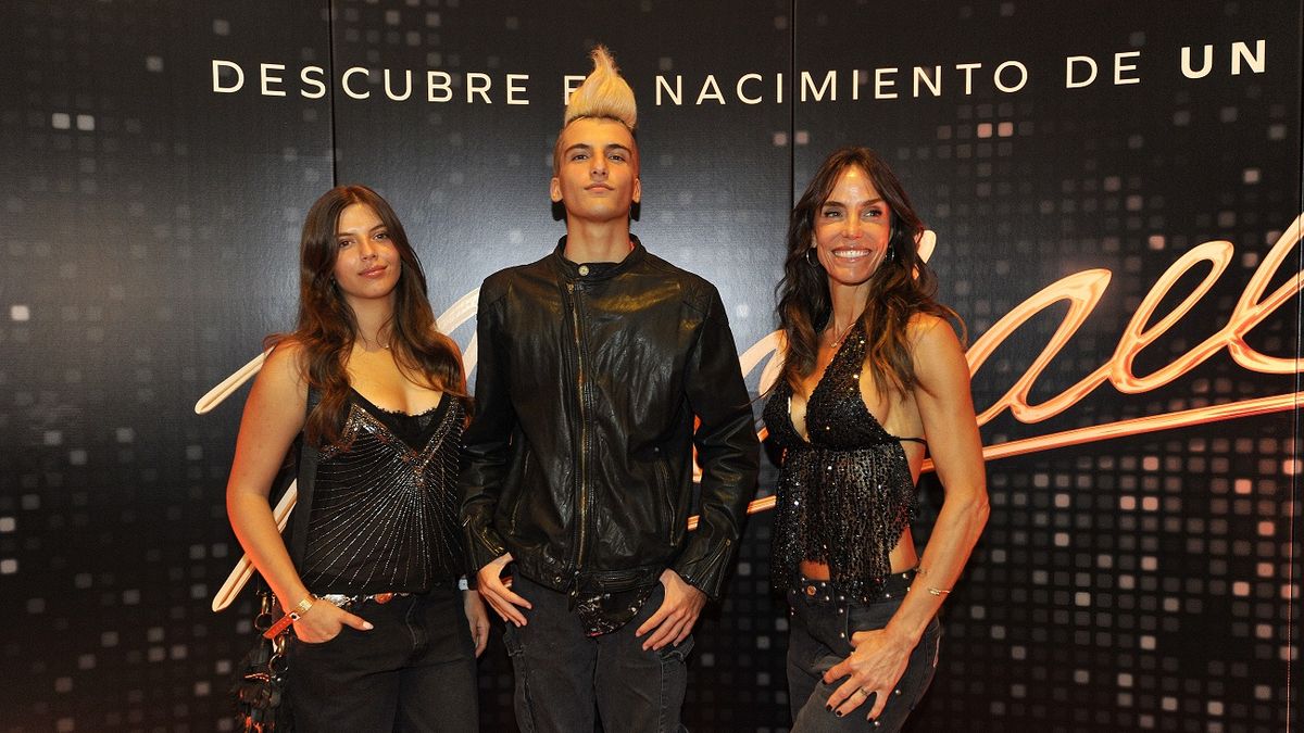 María Susini reapareció con sus hijos en la premiere de Michael Jackson: las fotos