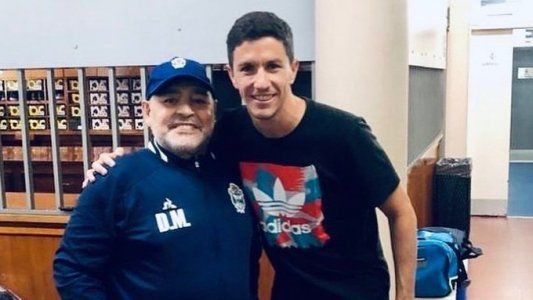 Piel de Lobo: luego de los elogios, Nacho Fernández se juntó con Diego Maradona