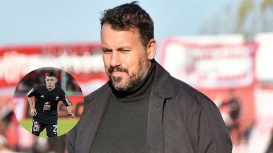 La llamativa decisión del Ogro Fabbiani con Mateo Apolonio, el juvenil que debutó en Riestra a los 14 años