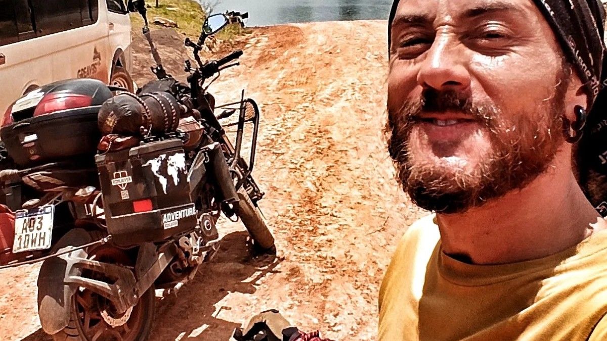 Borroni ganó popularidad en el mundo de las redes sociales al documentar sus viajes. Foto: Facebook.&nbsp;