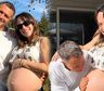 ¡Sergio Lapegüe abuelo! Nació Delfina, la esperada hija de Mica: la primera foto de la beba