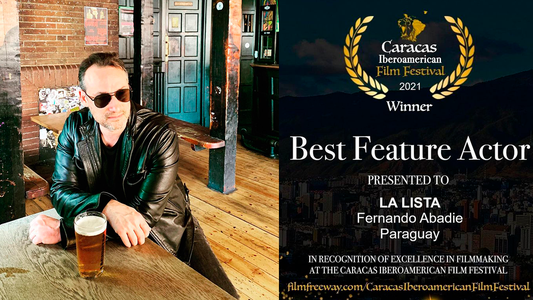 Actor paraguayo que triunfa en el exterior es premiado