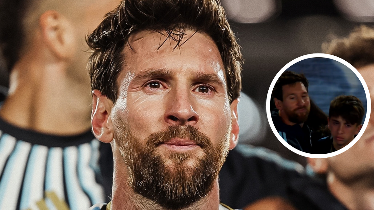 Messi se despidió de la Selección Argentina entre lágrimas junto a sus hijos: la escena que conmovió a todos