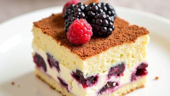 Así se prepara el tiramisú de frutos rojos que todos quieren probar