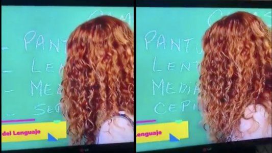 Cepillo con s, otro error ortográfico en la TV Pública que fue centro de polémica en las redes