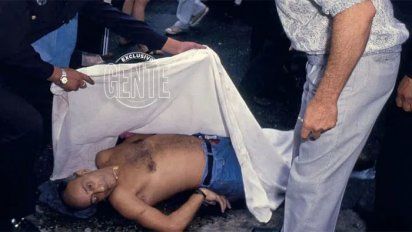 Impactantes fotos de Alberto Olmedo en el día de su muerte