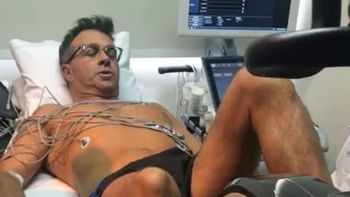 Sergio Lapegüe: En uno de los chequeos me dio una pequeña insuficiencia cardíaca