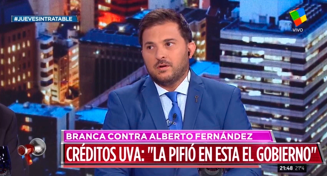 Brancatelli explicó por qué se decepcionó con el Gobierno por los créditos UVA y contó cuánto paga