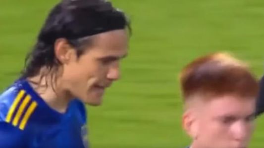 Boca caliente: así fue el tenso cruce entre Valentín Barco y Edinson Cavani