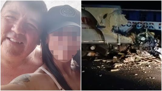 La desgarradora carta de despedida de la hija del camionero que murió en el brutal accidente de la Ruta 3