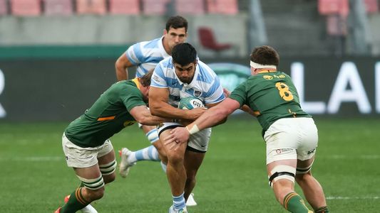 Los Pumas perdieron sin atenuantes ante Sudáfrica en su debut