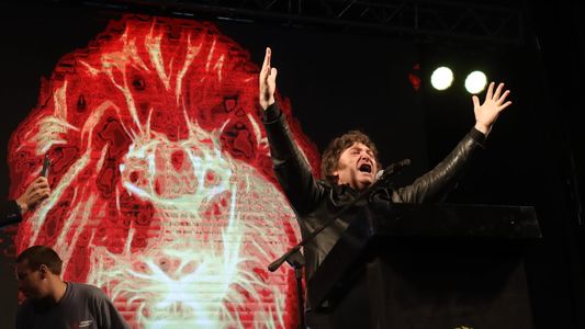 Javier Milei en Mendoza: Desde Yo soy el león de La Renga hasta el uso de chaleco antibalas