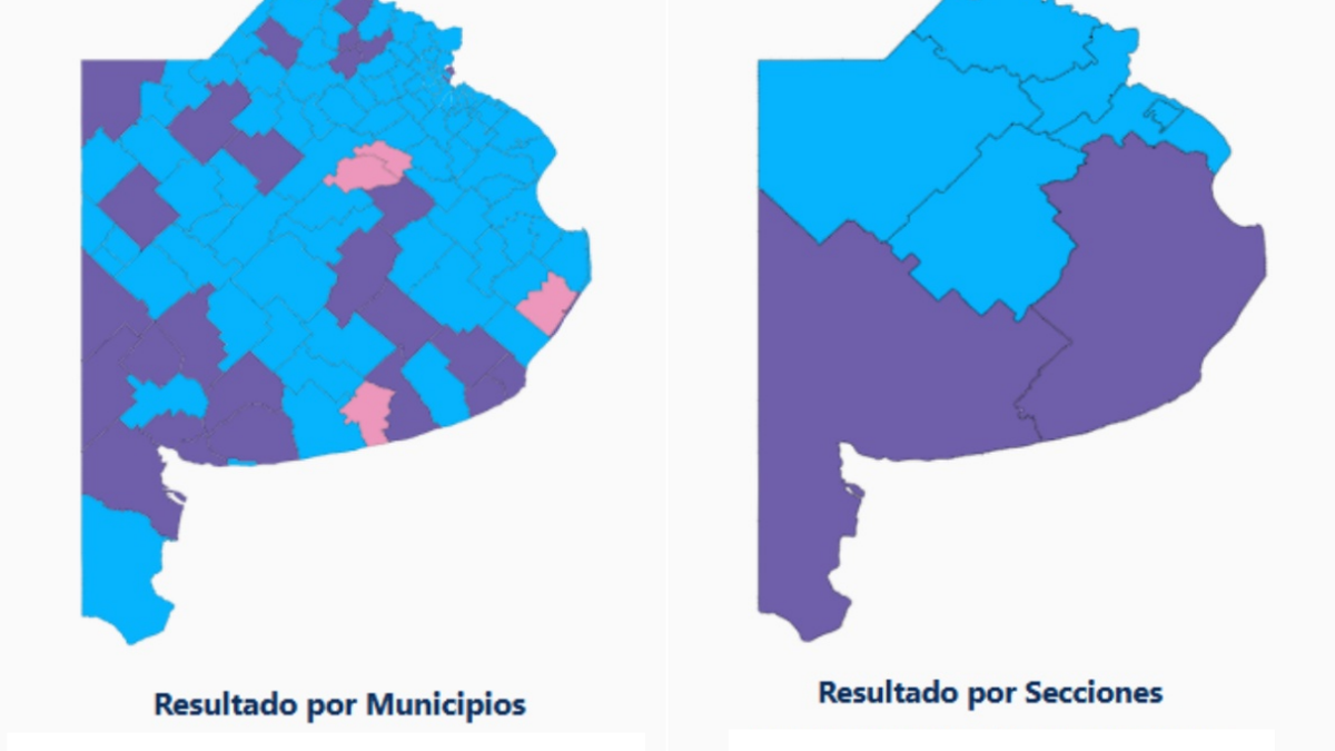 Cómo salió la elección bonaerense sección por sección y municipio por municipio