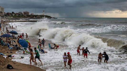 Qué es un meteotsunami, el fenómeno que sacudió a Mar Chiquita, Santa Clara y Mar del Plata