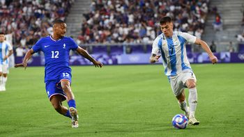 fin del sueno olimpico: la seleccion argentina sub 23 perdio ante francia y quedo eliminada de los jj.oo