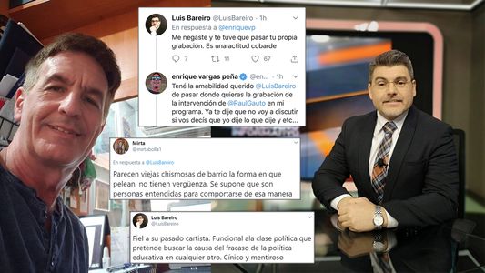 Nuevo round entre Bareiro y Vargas Peña: Cínico, mentiroso, tonto, cobarde...