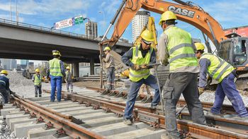 imágenes de los trabajos de remodelación en el tren de la línea Mitre (Foto: Ministerio de Transporte). imágenes de los trabajos de remodelación en el tren de la línea Mitre (Foto: Ministerio de Transporte).