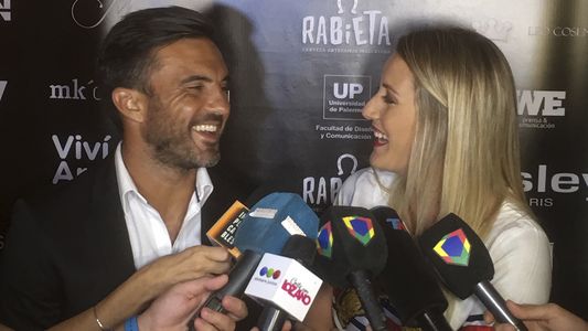 Mica Viciconte y Fabián Poroto Cubero: primera salida pública y contacto con la prensa