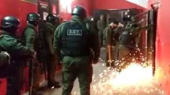 De ficción: la Policía desmontó un búnker que la barra de Newells tenía en el estadio