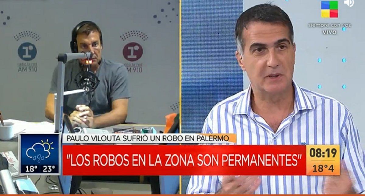 Le robaron a Paulo Vilouta: Impotencia y bronca
