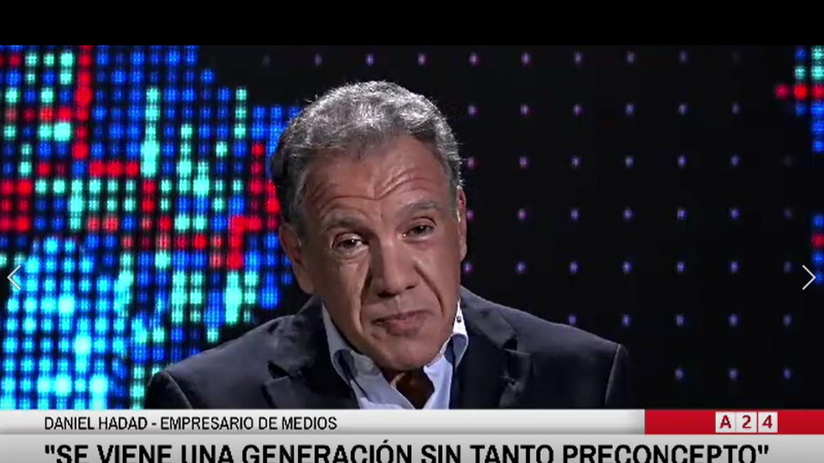 Hadad participó del programa Entrevista de Luis Novaresio. (Foto: YouTube).
